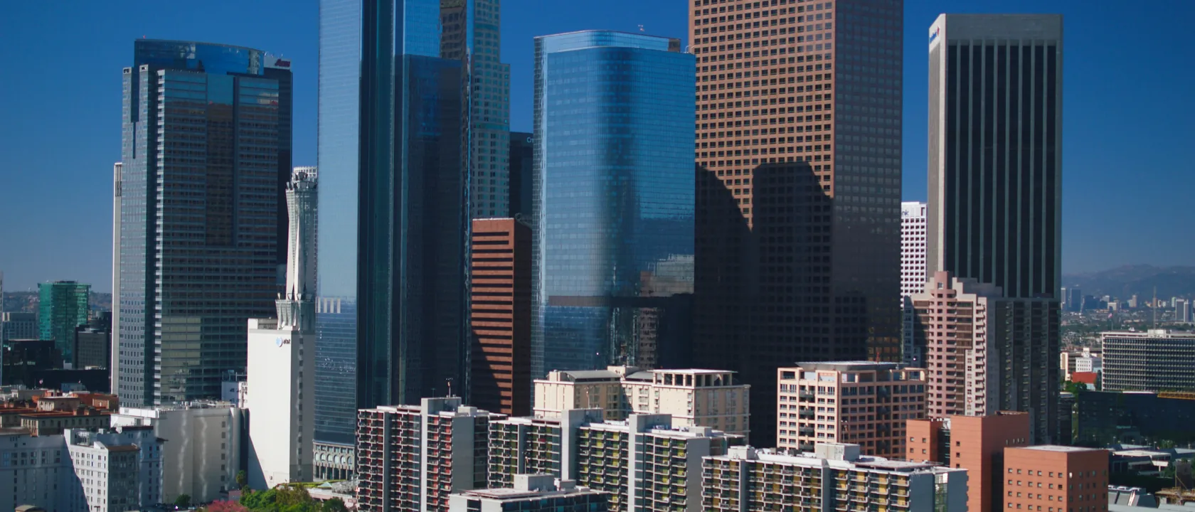 Los Angeles, California skyline